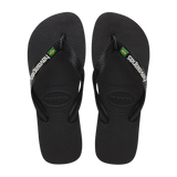 Sandalias HAVAIANAS Brasil Logo Negro