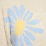 Jersey 24COLOURS Off White Flowers