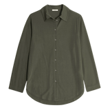 YERSE Annie Khaki Strick-Overshirt