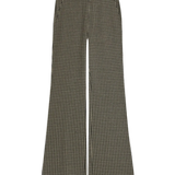 Pantalón YERSE Paule Cuadro Vichy Beige