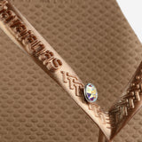 Sandalias HAVAIANAS Slim Crystal Sw II Rosa Oro
