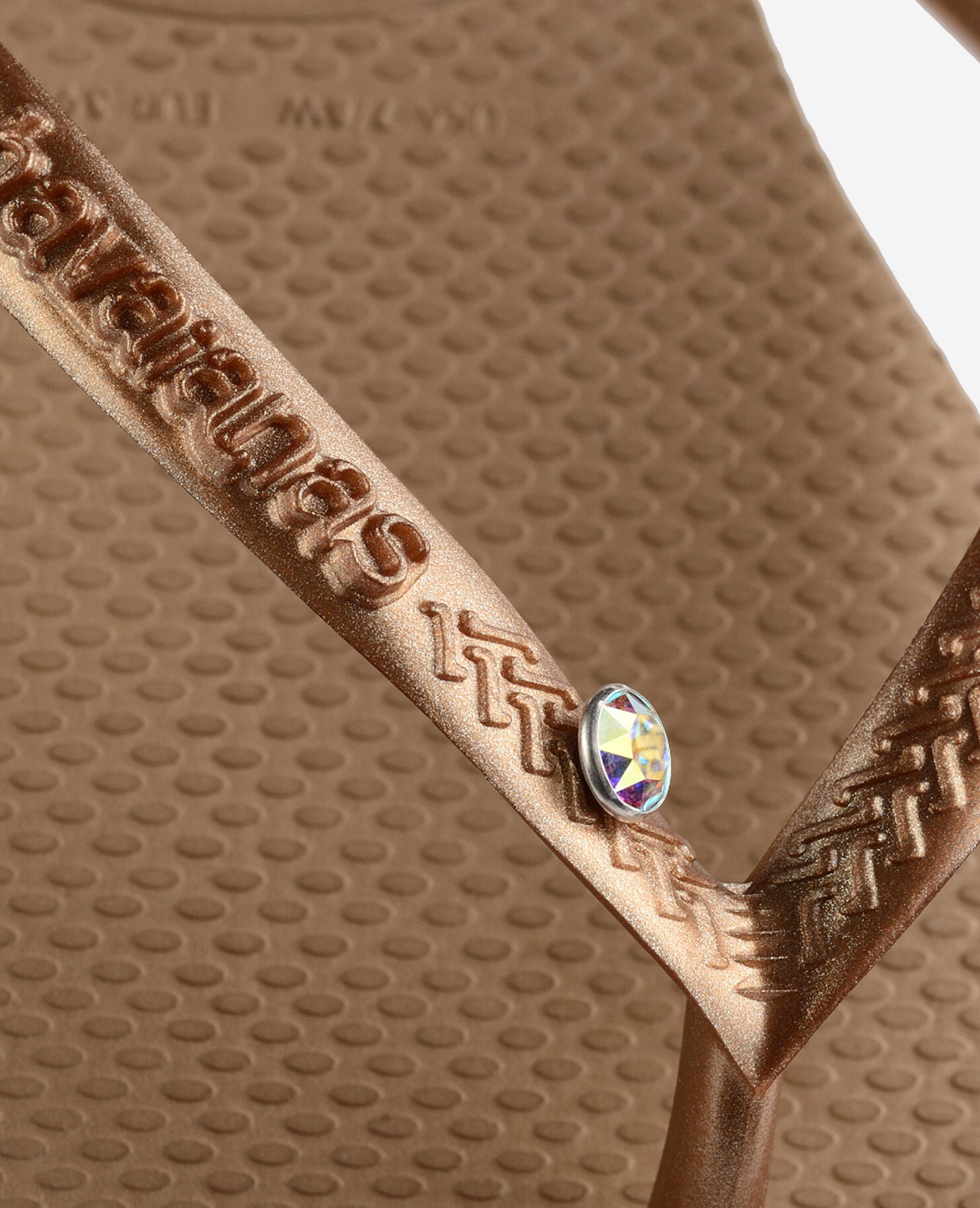 Sandalias HAVAIANAS Slim Crystal Sw II Rosa Oro