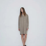 Vestido YERSE Camisero Bego Verde