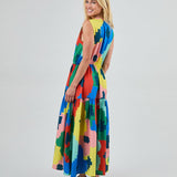 Vestido BRAVA FABRICS Camisero Maxi Flowers Sin Mangas