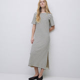 Vestido YERSE Camelia Canalé Azul