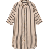 Vestido YERSE Brisa Camisero Tencel Crudo