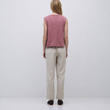 Pantalones YERSE Deia Tencel Beige