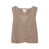 Chaleco YERSE Portofino Kaki