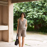 Chaleco YERSE Portofino Kaki