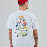 Camiseta BRAVA FABRICS Chiringuito Oversize Blanco