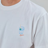 Camiseta BRAVA FABRICS Chiringuito Oversize Blanco