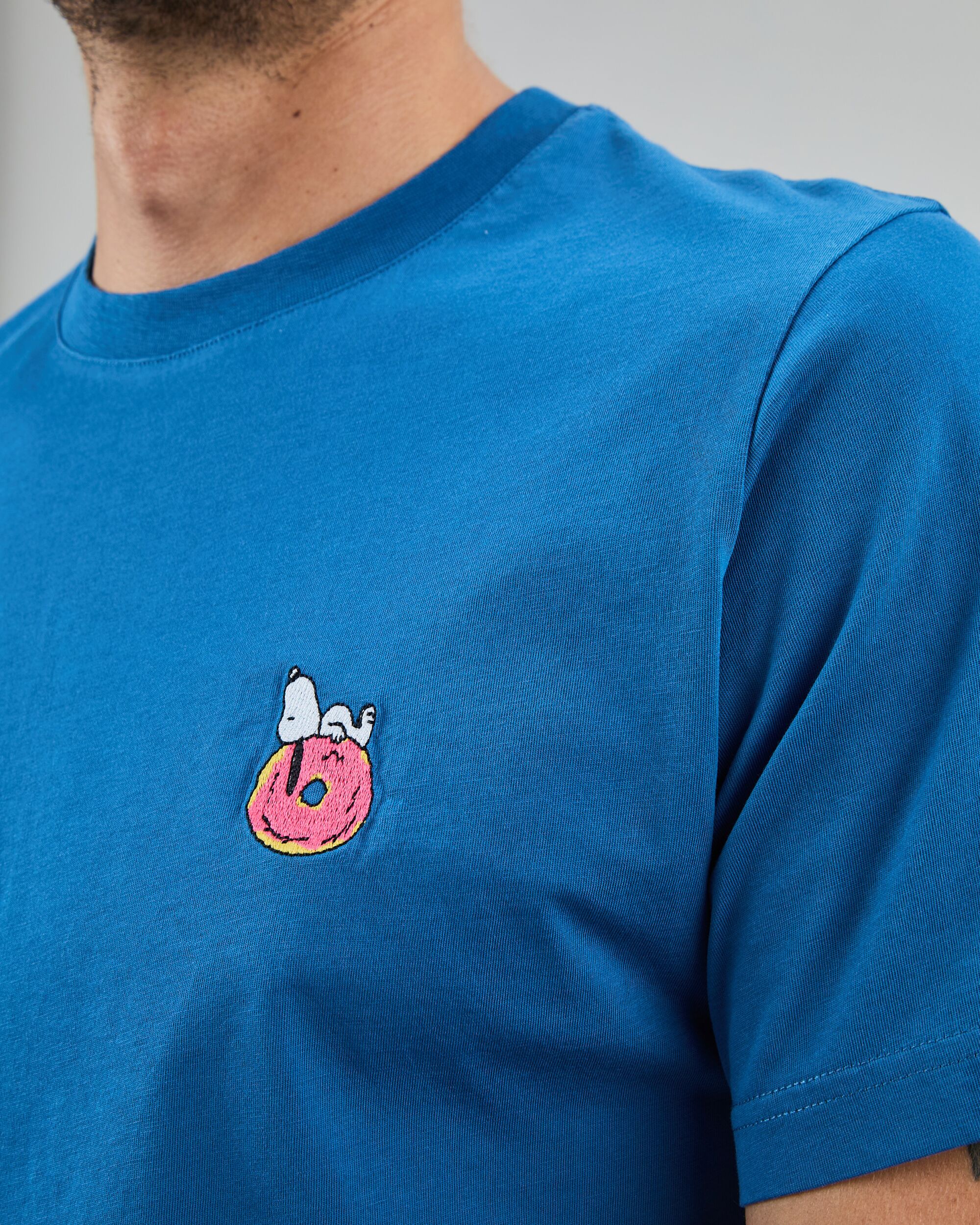 Camiseta BRAVA FABRICS Peanuts Donuts Azul