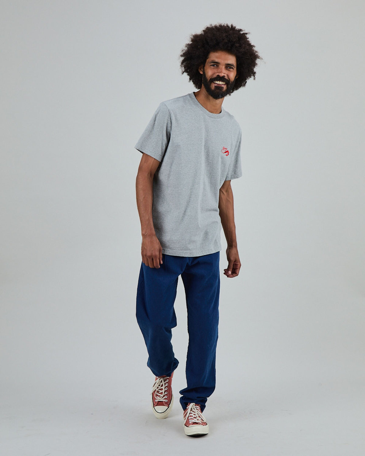 Camiseta BRAVA FABRICS Shrimpy Brava Gris Melange