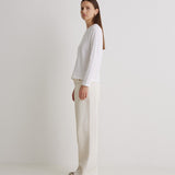 Camiseta YERSE Manga Larga Blanco