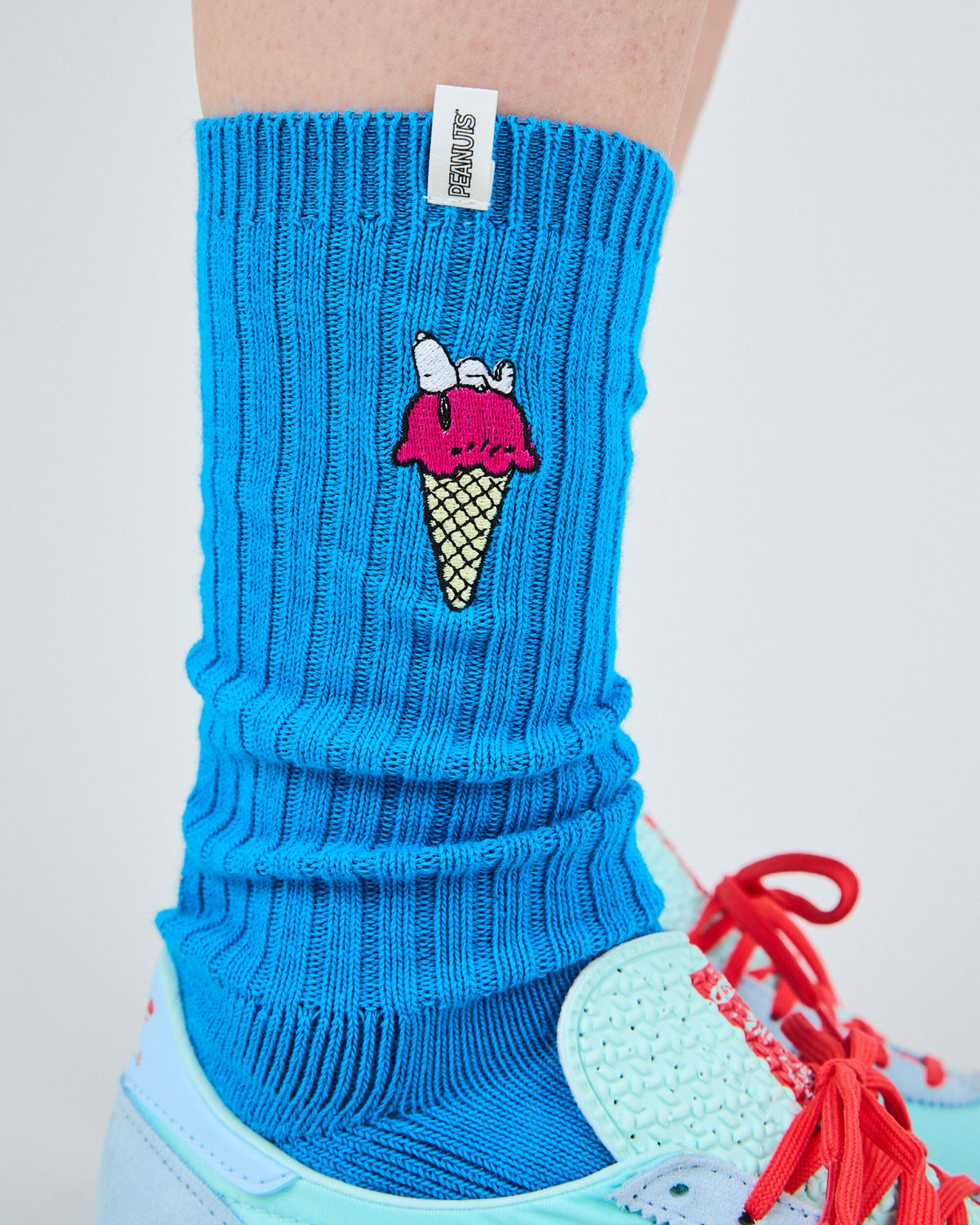 Calcetines BRAVA FABRICS Peanuts Gelato Azules