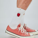 Calcetines BRAVA FABRICS Peanuts Doghouse Blanco