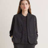 Chaleco YERSE Michel Espiga Antracita