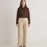 Pantalón YERSE Dobra Ancho Pana Natural