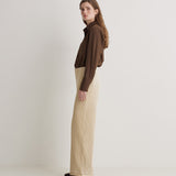 Pantalón YERSE Dobra Ancho Pana Natural