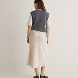 Jersey YERSE Nora Doble Prenda Gris