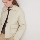 Chaqueta YERSE Thelma Water Repellent Crudo