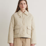 Chaqueta YERSE Thelma Water Repellent Crudo