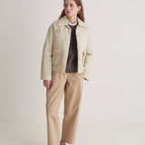 Chaqueta YERSE Thelma Water Repellent Crudo