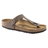 Birkenstock Gizeh Birko-Flor Nubuck Mocha