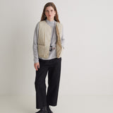 Chaleco YERSE Thelma Water Repellent Crudo