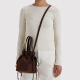 Bolso BAGGU Nylon Drawstring Coffee