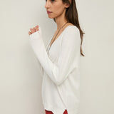 Jersey YERSE Clara Cuello Pico Blanco