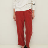 Pantalón YERSE Alex Tencel Dark Red