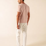 Camiseta SAINT JAMES Plouhinec Neige Argile