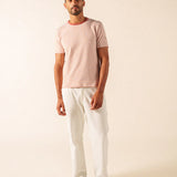 Camiseta SAINT JAMES Plouhinec Neige Argile