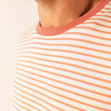 Camiseta SAINT JAMES Plouhinec Neige Argile