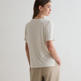 Camiseta YERSE Lorena Ecru