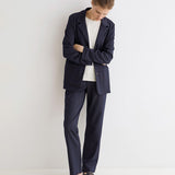 Pantalón YERSE Zora Raya Diplomática Azul