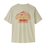 Camiseta PATAGONIA M's Cap Cool Daily Great Waves Dyno White
