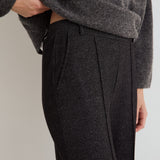 Pantalón YERSE Sienna Efecto Jaspeado Antracita