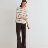 Pantalón YERSE Maia Marrón