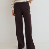Pantalón YERSE Maia Marrón