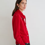 Cárdigan YERSE Daff Detalle Pañuelo Rojo