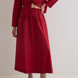 Falda YERSE Pop Rojo