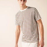 Camiseta SAINT JAMES Plouider Neige Expresso