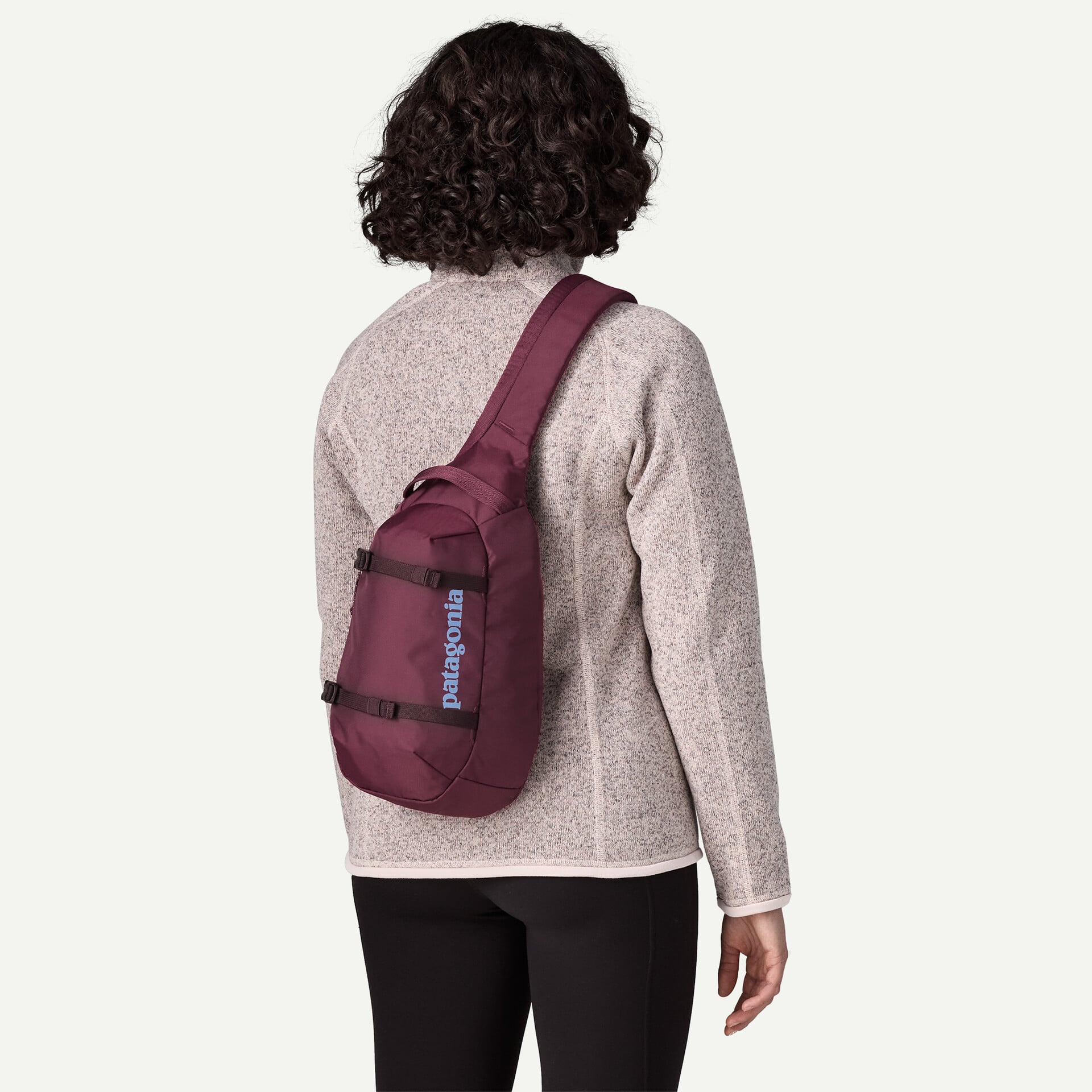 Mochila PATAGONIA Atom Sling 8L Berry Fig - ECRU