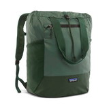Terravia Tote Pack - Canopy Green flat frontal transparente 2200x2700