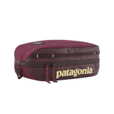 Neceser Patagonia Black Hole Cube 3L Berry Fig flat frontal transparente