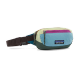 Terravia Mini Hip Pack 1L - Patchwork: Snowmelt Blue flat frontal transparente 2200x2700
