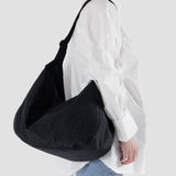 Bolso BAGGU Large Nylon Crescent Black