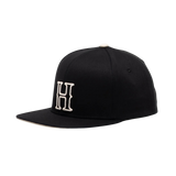 Gorra HERSCHEL Whaler 6 Panel Blackletter Black